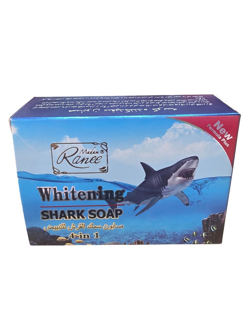 Shark Soap - 4-in-1 Whitening Formula with Omega-3 for Anti-Spot and Skin Brightening Care